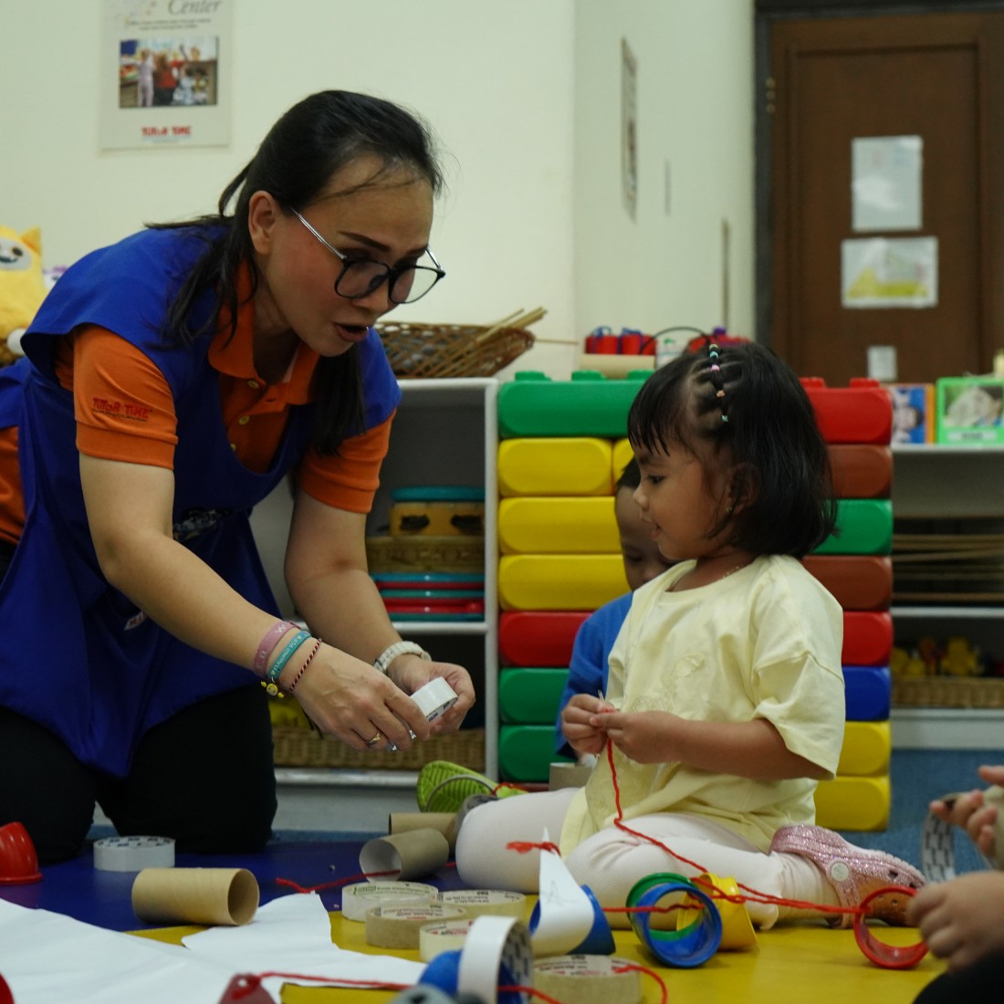 Classroom at Tutor Time Bandung international preschool, West Java
