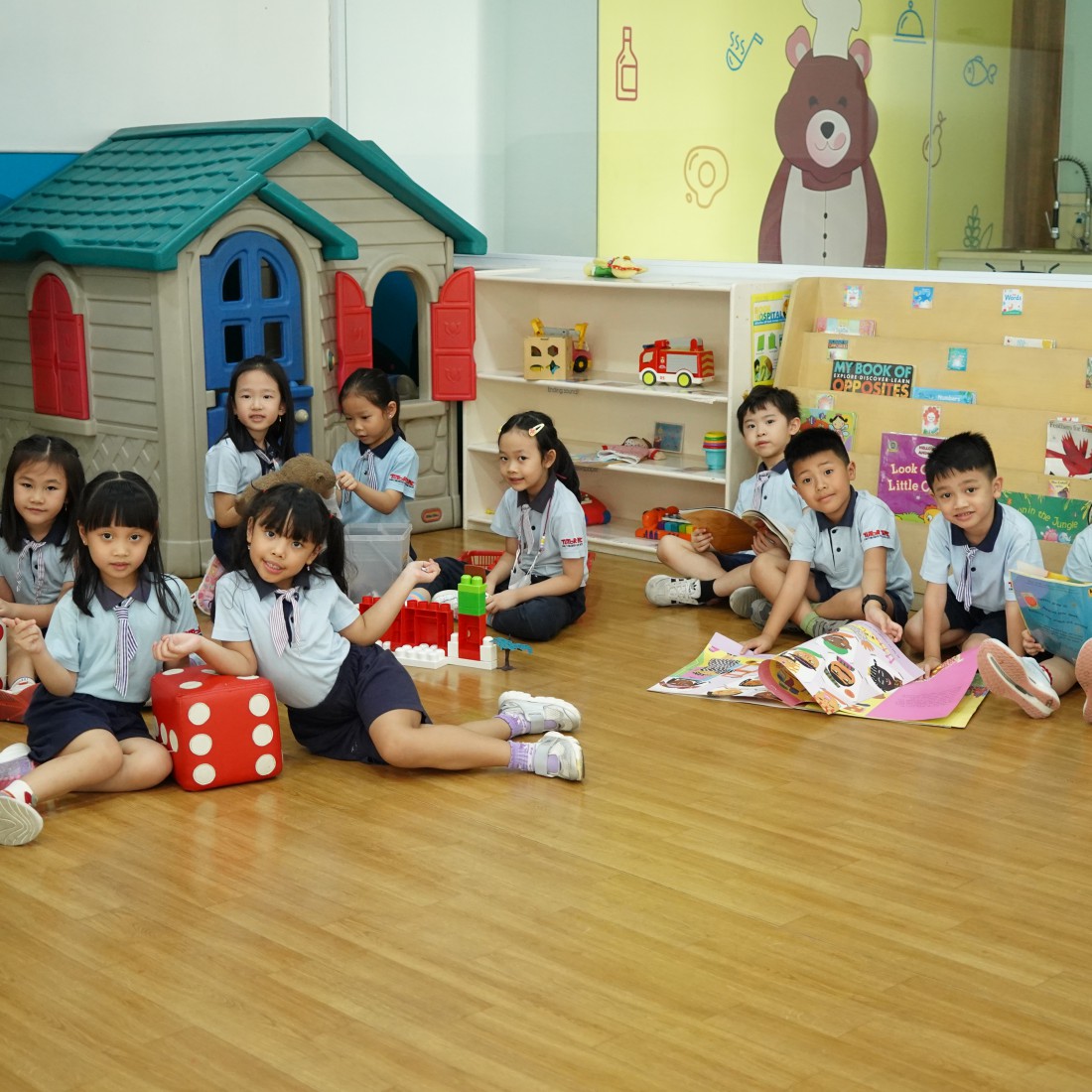 Classroom at Tutor Time Intercon international preschool, West Jakarta