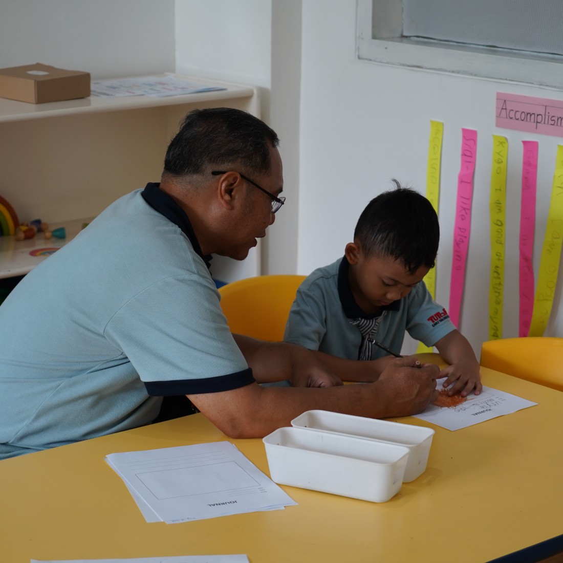 Classroom at Tutor Time Intercon international preschool, West Jakarta