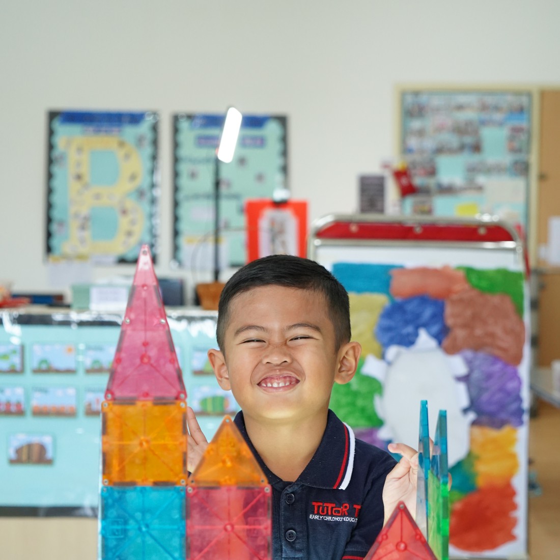 Classroom at Tutor Time Pondok Indah international preschool, South Jakarta