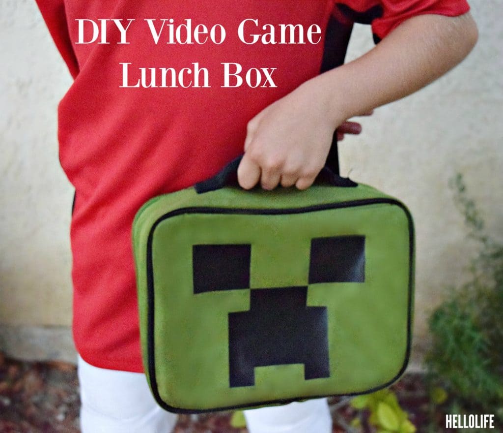 DIY Video Game Lunch Box
