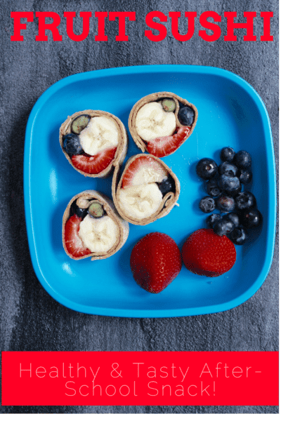 Easy Fruit Sushi Recipe: A Healthy Preschool Snack