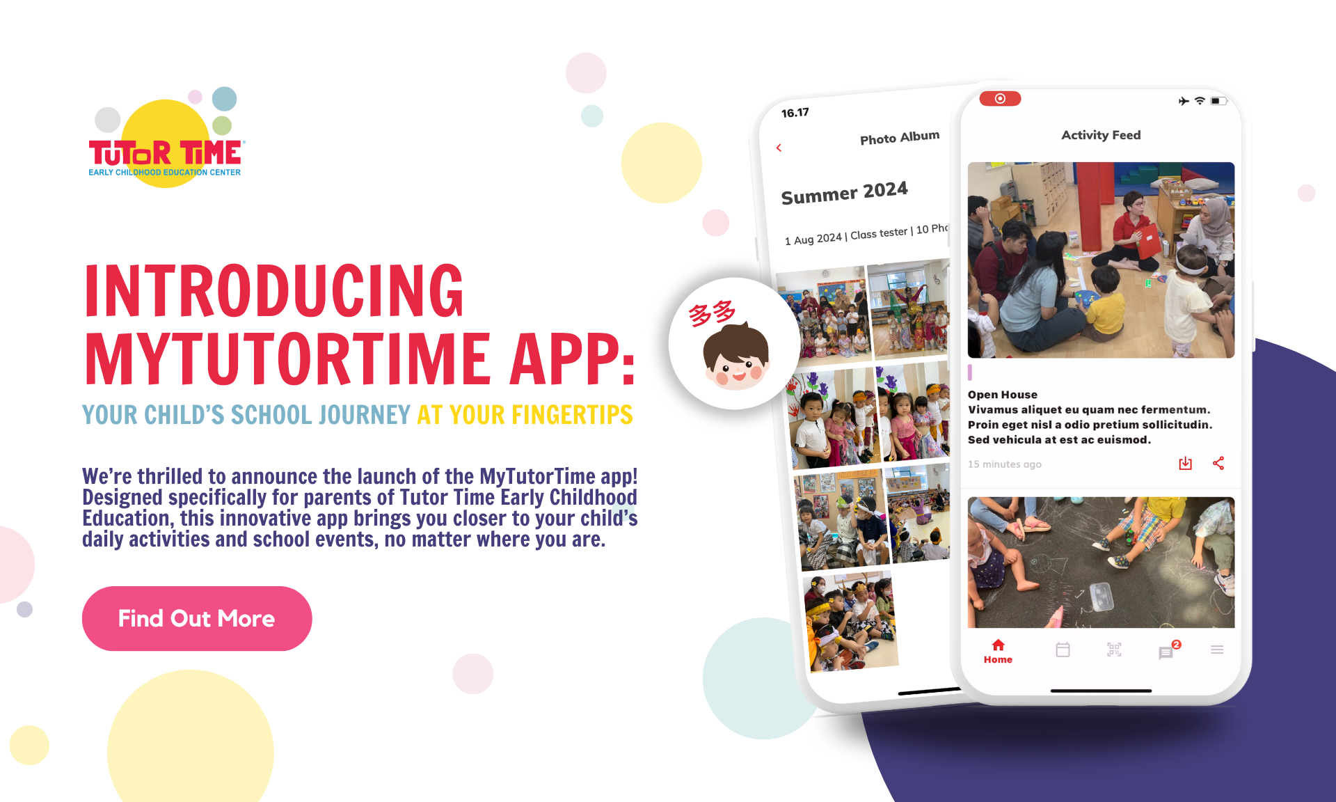 Introducing MyTutorTime App: Your Child’s School Journey at Your Fingertips